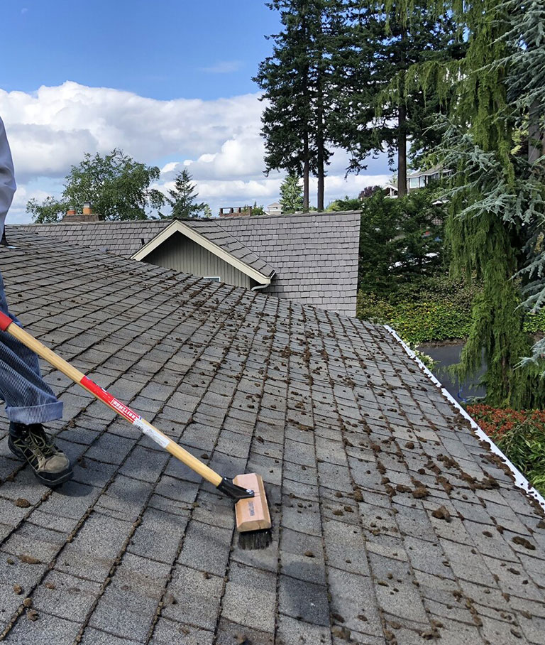 Nettoyage et demoussage de toiture à Montfermeil (93370) en Seine-Saint-Denis (93)